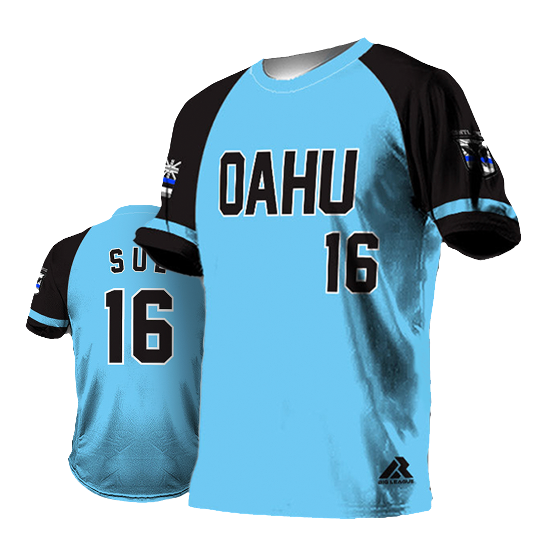 Waipahu Aja - Black Sleeve - Baseball