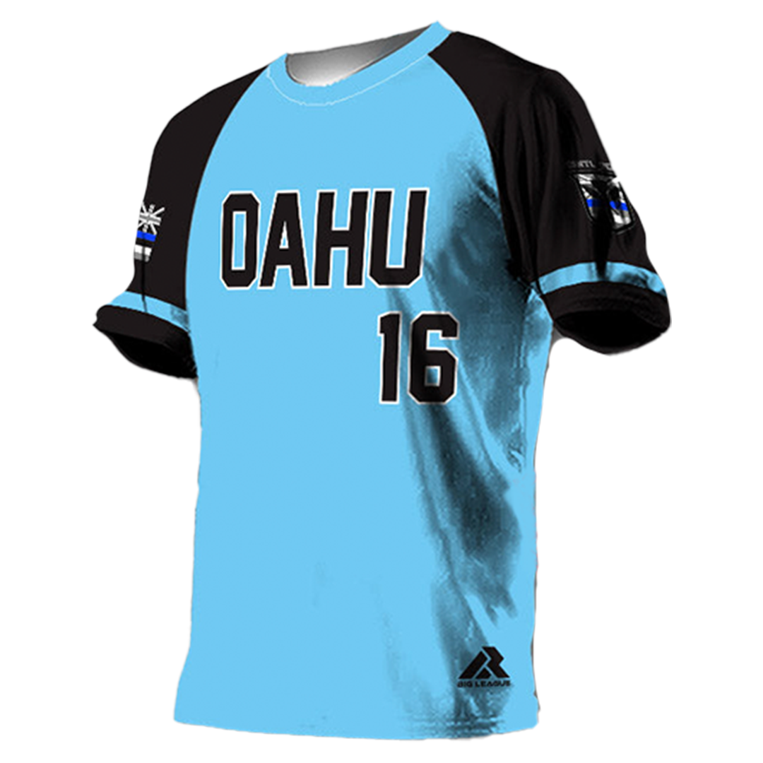 Waipahu Aja - Black Sleeve - Baseball